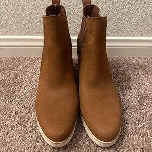 Gently Worn - Tom’s Booties - Tan - Size 12 - No Box